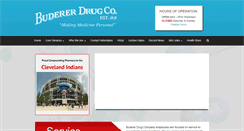 Desktop Screenshot of budererdrug.com